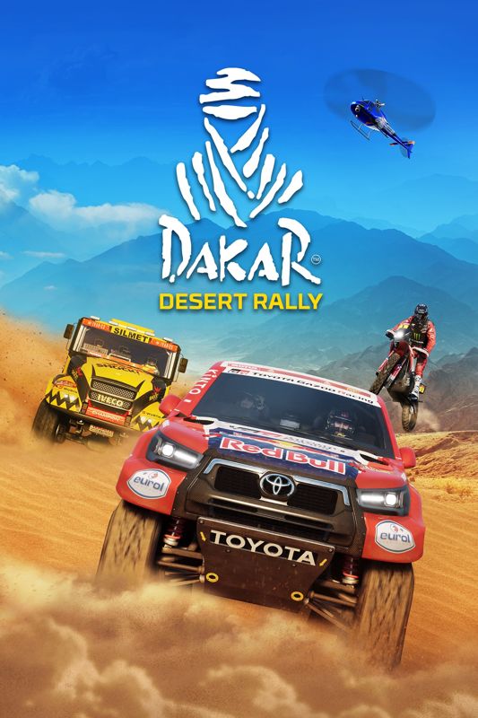 Dakar Desert Rally box art for Xbox Series X